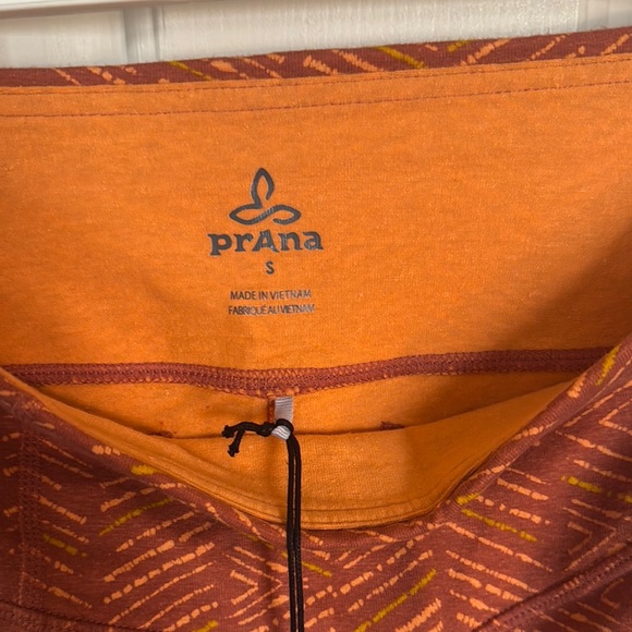 Prana Leda Pant Liqueur Sketch S Patterned Leggings NWT - Picture 3 of 3